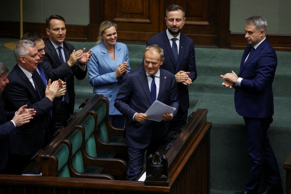 Πολωνία: Έλαβε ψήφο εμπιστοσύνης από το πολωνικό κοινοβούλιο ο Ντόναλντ Τουσκ