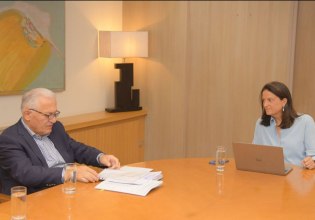 Θεσμικά και ασφαλιστικά στο επίκεντρο της συνάντησης της ΚΕΔΕ με την Υπουργό Εργασίας Νίκη Κεραμέως