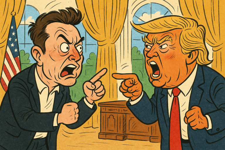 Μασκ εναντίον Τραμπ – Το νέο κόμμα, η «γελοία» απόφαση και η δημόσια σύγκρουση