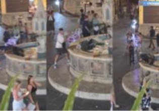 Ρόδος: Εισαγγελική εντολή για εντοπισμό και σύλληψη του άνδρα που έριξε τον άστεγο στο συντριβάνι