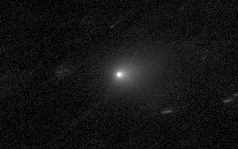 Ο κομήτης 3I/ATLAS σε εικόνα του Hubble (NASA/ESA/Hubble)