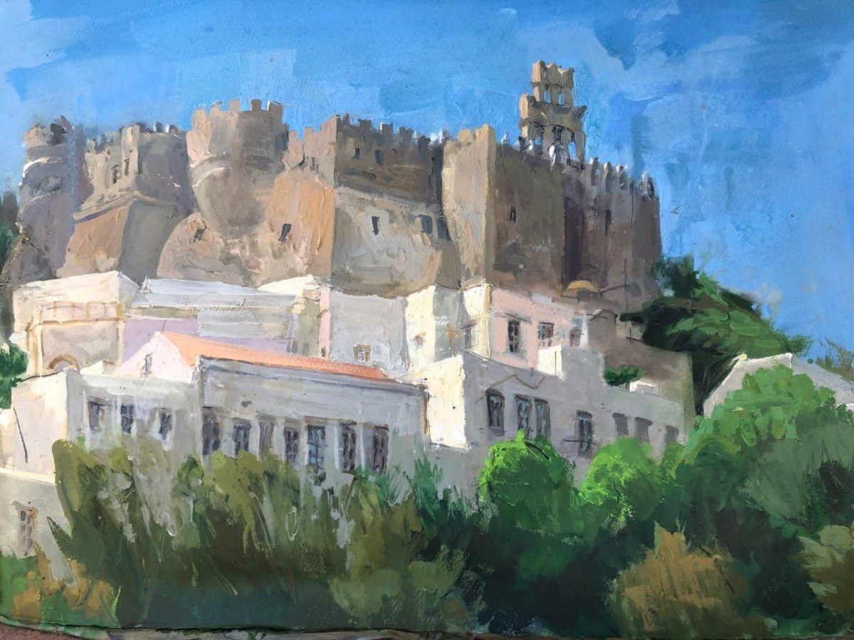 Πνοή και Φως: Η εμψυχωτική τέχνη του Στέφανου Ζαννή στην Πάτμο