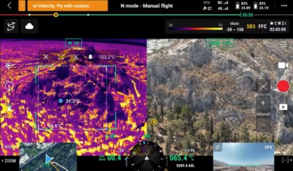 Καύσωνας: «Κόλαση» το κέντρο της Αθήνας – Θερμική κάμερα «έπιασε» θερμοκρασίες μέχρι 100 βαθμούς Κελσίου