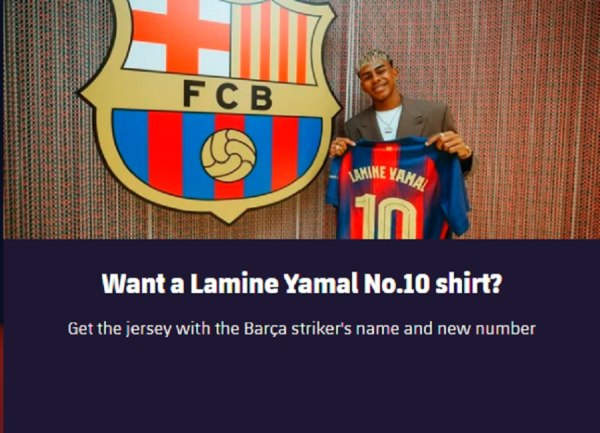 Πάνω από 70.000 φανέλες του Λαμίν Γιαμάλ πούλησε σε μια μέρα η Μπαρτσελόνα! – Πόσο κοστίζει