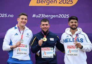 Σφυροβολία: Σπουδαία επιτυχία, δυο Έλληνες και ένας Κύπριος στο βάθρο, στο Ευρωπαϊκό Κ23 του Μπέργκεν!