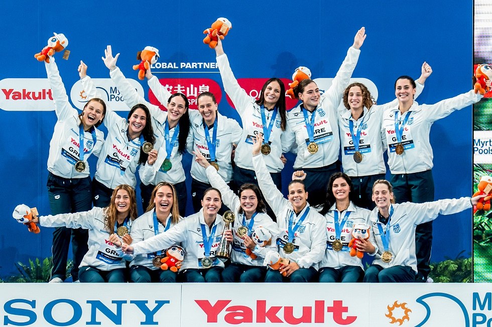 Τα συγχαρητήρια του Ολυμπιακού στην Εθνική πόλο γυναικών