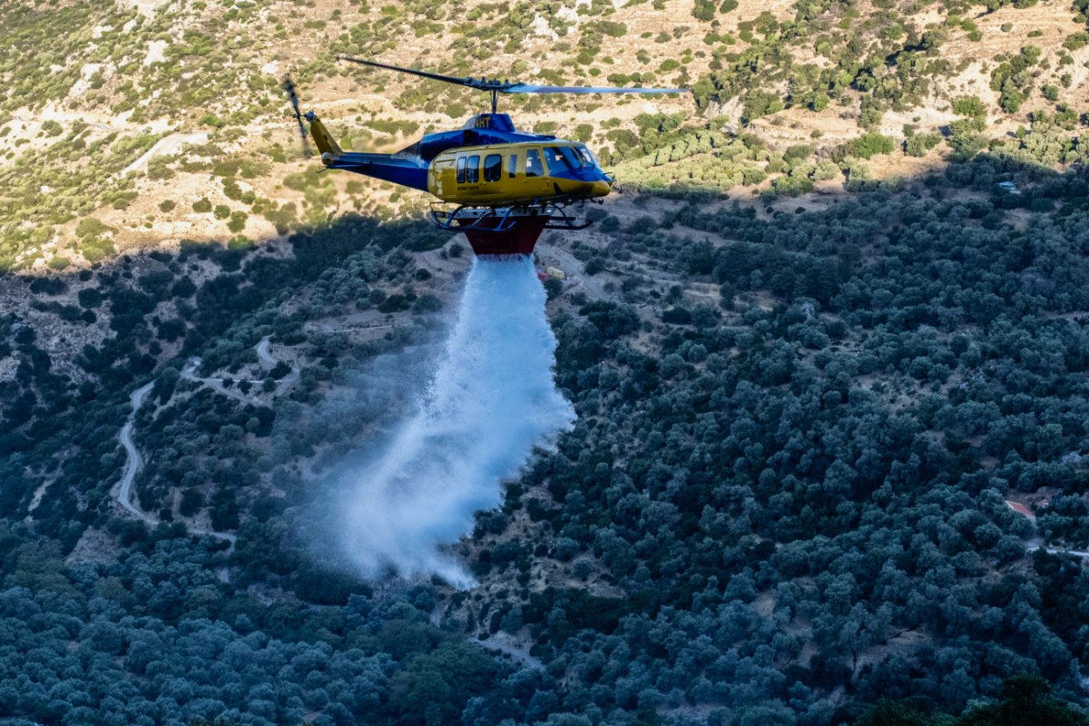 Πολύ υψηλός κίνδυνος πυρκαγιάς την Τρίτη σε πέντε περιφέρειες – Ο χάρτης της Πολιτικής Προστασίας