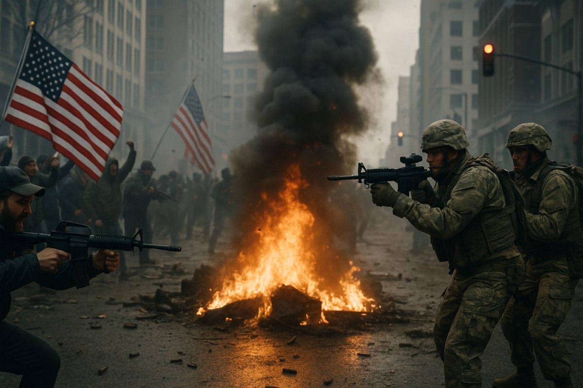 Εμπειρογνώμονας προειδοποιεί: Ο κίνδυνος για έναν νέο εμφύλιο πόλεμο που θα σκίσει τις ΗΠΑ στα δύο