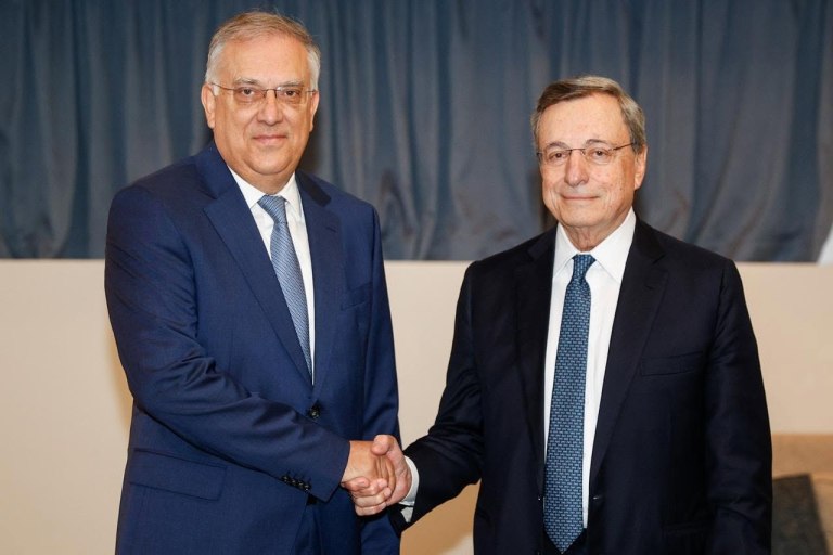 Συνάντηση Θεοδωρικάκου – Ντράγκι: «Οδικός χάρτης για την ενίσχυση της παραγωγικότητας της ΕΕ» η έκθεση Ντράγκι