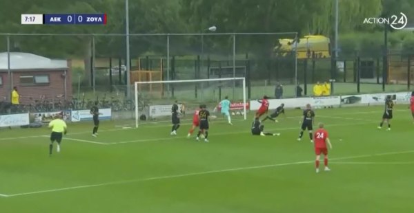 Το γκολ της Ζούλτε Βάρεγκεμ κόντρα στην ΑΕΚ με τον Οπόκου (vid)