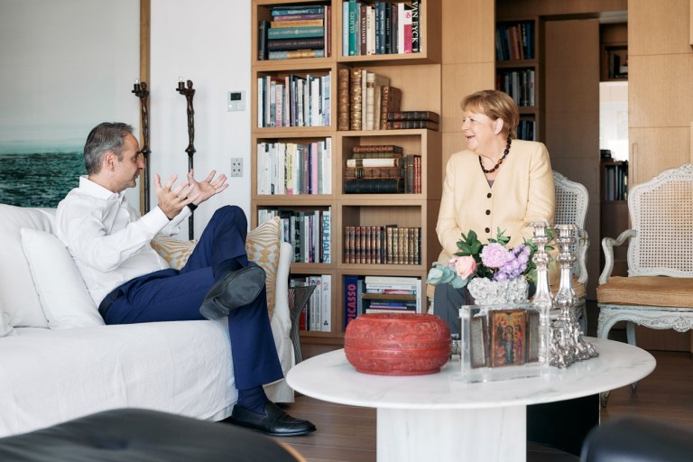 Άνγκελα Μέρκελ: Στο σπίτι του Κυριάκου Μητσοτάκη για πρωϊνό