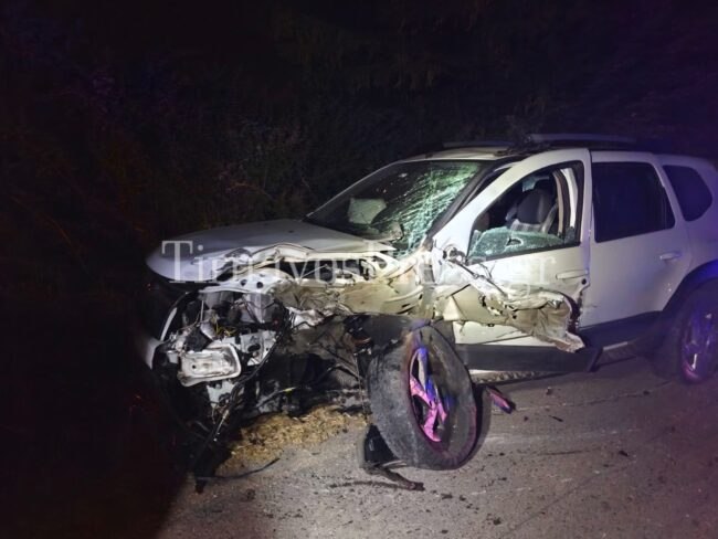 Σοβαρό τροχαίο στο δρόμο Λάρισας – Τυρνάβου – Διασωληνωμένος ένας τραυματίας