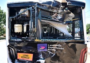 ΟΑΣΑ: Εσωτερική διερεύνηση για το τροχαίο των λεωφορείων στη Βούλα