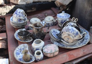 Μαύρο τοπίο στο Κρυονέρι: Αποκαρδιωτικές οι εικόνες από την επόμενη μέρα της φωτιάς