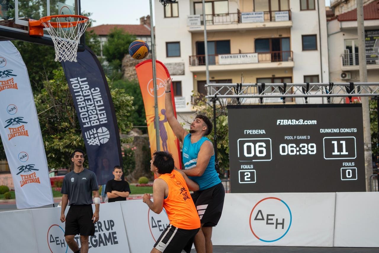 Το ΔΕΗ 3×3 Street Basketball ρίχνει αυλαία στη Σπάρτη