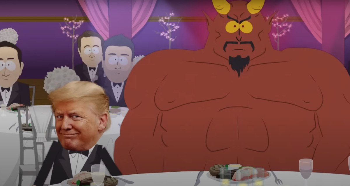 Στο επόμενο επεισόδιο του «South Park» ο Τραμπ εξακολουθεί να φλερτάρει με τον διάολο