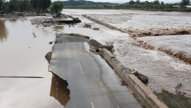 Πεκίνο Πλημμύρες Κίνα