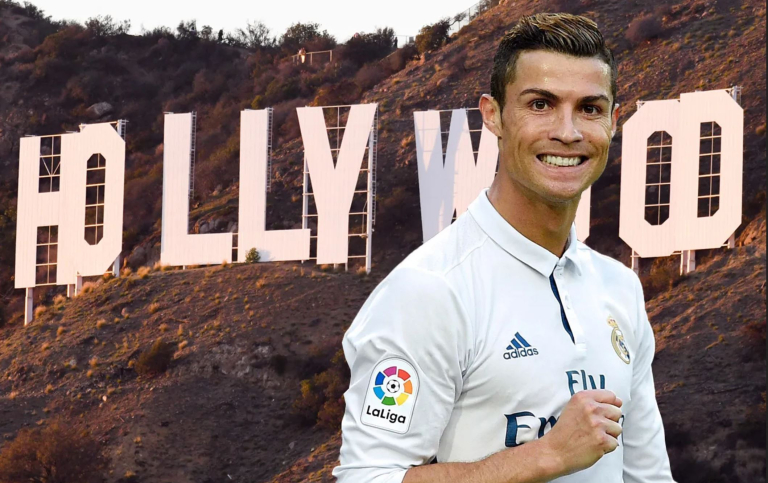 Ο Κριστιάνο Ρονάλντο στον κόσμο του κινηματογράφου μαζί με τον σκηνοθέτη Μάθιου Βον