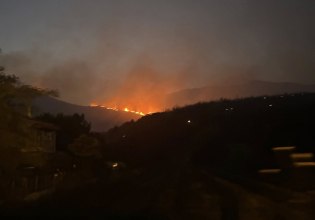 Σε ύφεση η φωτιά στον Φενεό Κορινθίας – Αλλεπάλληλα μηνύματα του 112 για εκκενώσεις χωριών