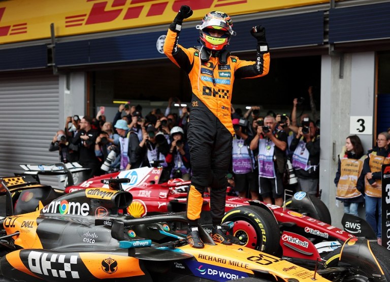 GP Βελγίου: Πρώτος ο Πιάστρι με McLaren στο βροχερό Σπα