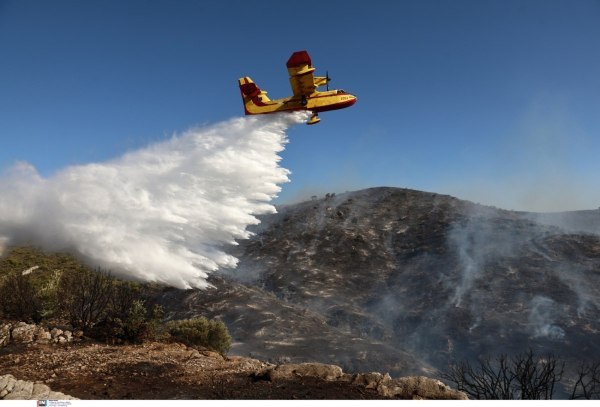Φωτιά στην περιοχή Νερόμυλος Μεσσηνίας – Ήχησε το 112
