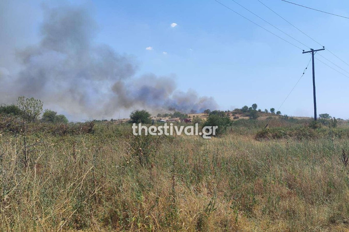 Φωτιά στο Κιλκίς, ήχησε το 112 – Στη μάχη εναέρια