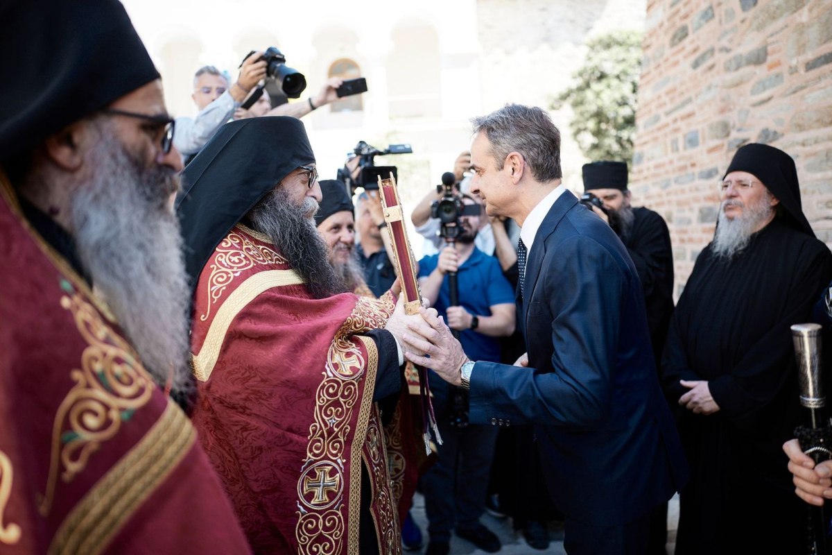 Γιατί πήγε στο Άγιο Όρος ο Κυριάκος Μητσοτάκης
