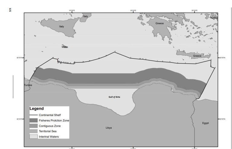 Η Λιβύη καταθέτει στον ΟΗΕ χάρτες Θαλάσσιου Χωροταξικού Σχεδιασμού και καταγγέλλει την Ελλάδα – Η απάντηση της Αθήνας