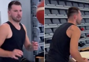 «Skinny Luka»: Ο μεταμορφωμένος Ντόντσιτς σκόραρε από το κέντρο και έγινε viral!