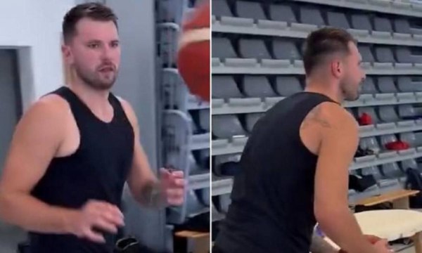 «Skinny Luka»: Ο μεταμορφωμένος Ντόντσιτς σκόραρε από το κέντρο και έγινε viral!