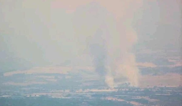 Φωτιά στα Οινόφυτα – Επιχειρούν εναέρια μέσα