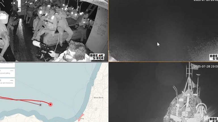 Γάζα: Η στιγμή που το Ισραήλ κάνει ρεσάλτο στο Handala [Βίντεο]