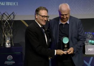 Το BCL τίμησε την ΑΕΚ – Σάκοτα: «Υποστηρίζουμε αυτή τη διοργάνωση»