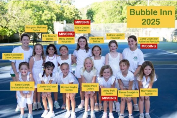 Τέξας: Η τελευταία φωτογραφία των κοριτσιών της κατασκήνωσης Camp Mystic
