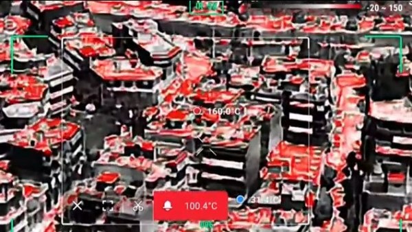 Η Αθήνα βράζει – 160°C «έπιασε» ταράτσα στο κέντρο