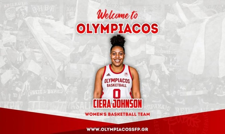 Ο Ολυμπιακός ανακοίνωσε την Αμερικανίδα σέντερ Σιέρα Τζόνσον