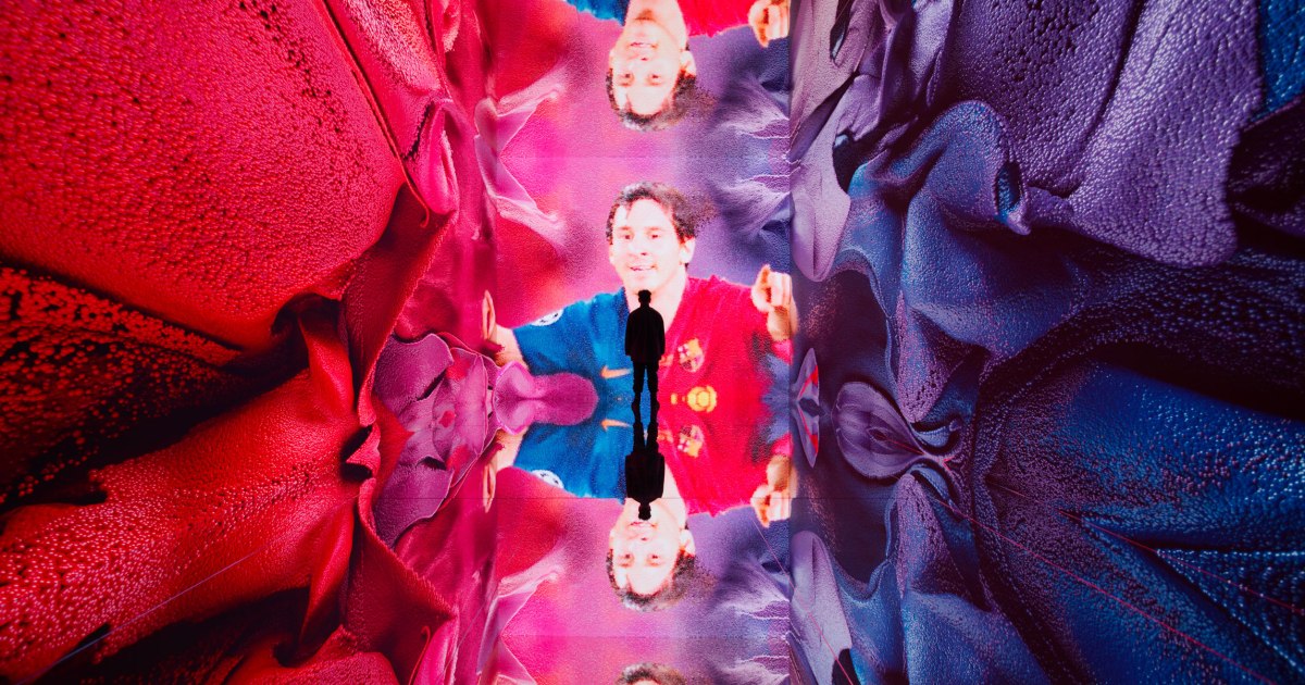 Έργο τέχνης που αναπαριστά το αγαπημένο γκολ του Μέσι πωλήθηκε για 1,87 εκατομμύρια σε δημοπρασία