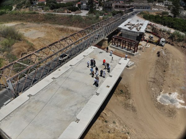 Σχηματοποιείται η νέα γέφυρα στον ποταμό Ευρώτα