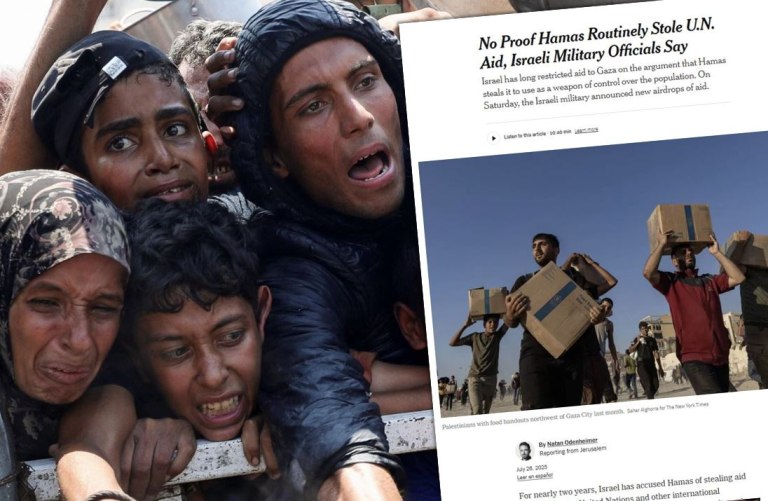 NYT διαψεύδουν Νετανιάχου: Καμία απόδειξη ότι η Χαμάς έκλεβε τη βοήθεια του ΟΗΕ στη Γάζα