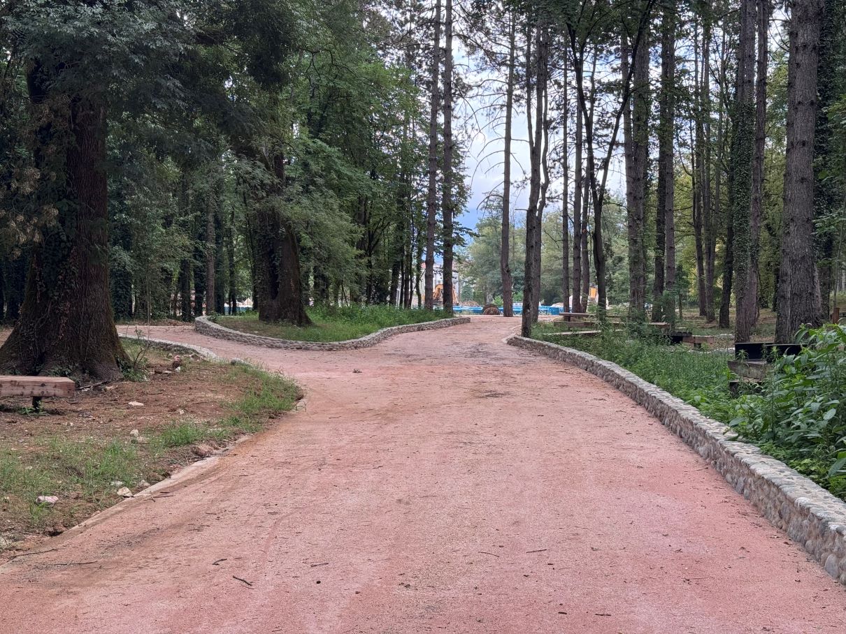 Στην τελική ευθεία η ανάπλαση του μεγάλου πάρκου Ιωαννίνων