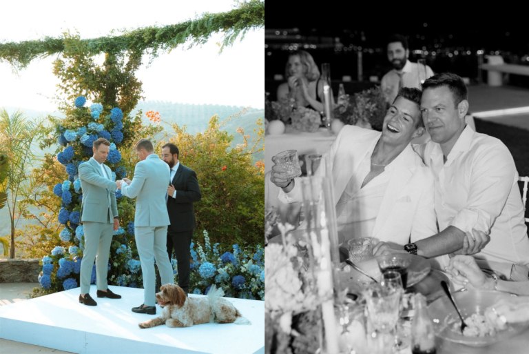 Ο Κασσελάκης δημοσίευσε για πρώτη φορά φωτογραφίες του από τον γάμο με τον Τάιλερ – «Η ζωή είναι μικρή για να τη ζεις με φόβο»