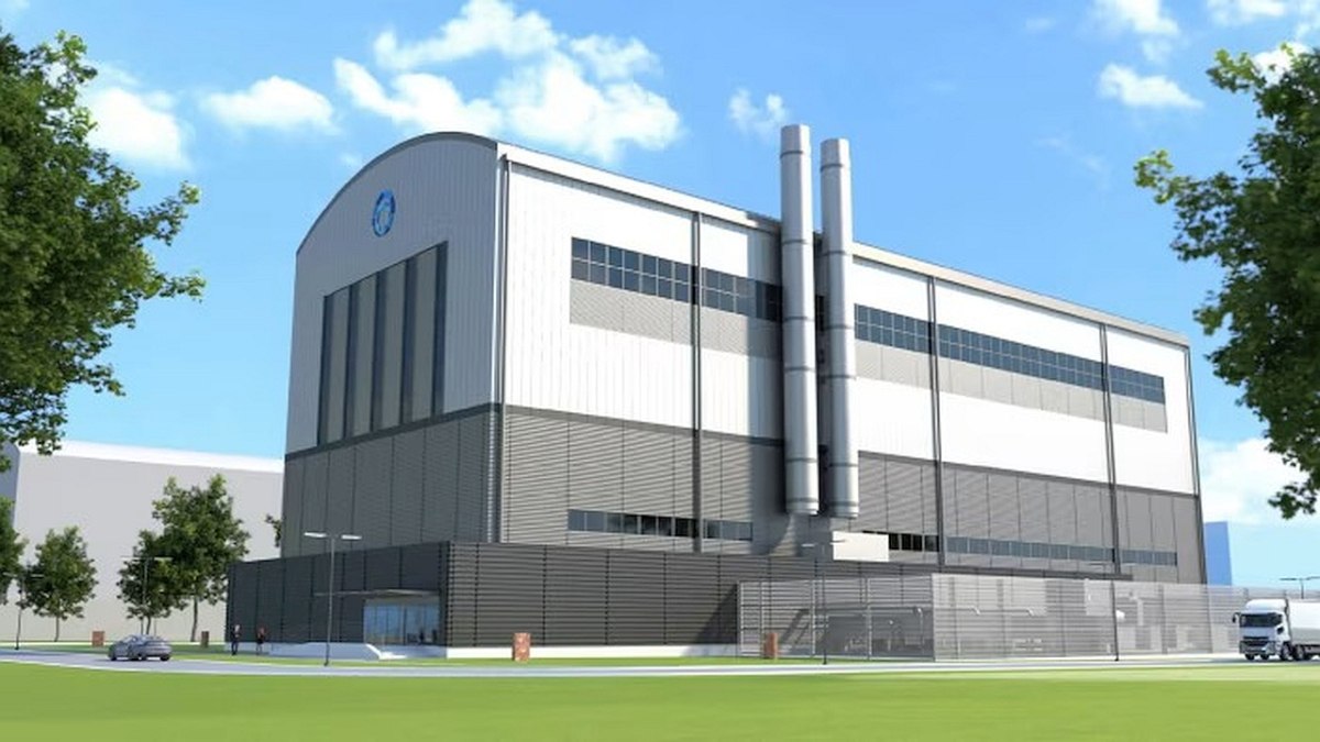 Το κτήριο που θα φιλοξενεί τον νέο αντιδραστήρα σε αρχιτεκτονική απεικόνιση (Kairos Power)