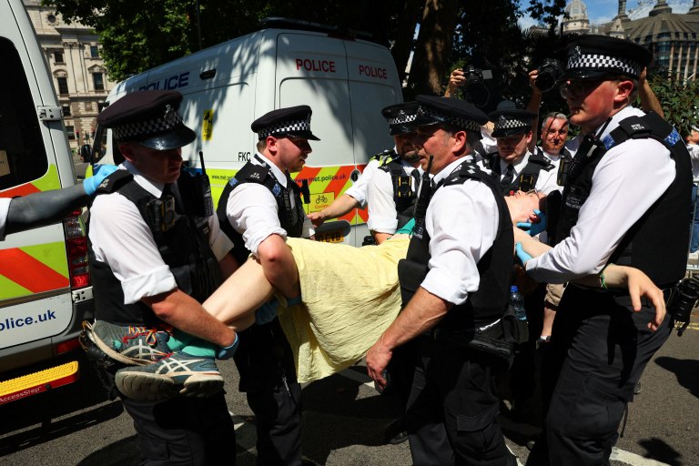 Λονδίνο: Η αστυνομία σχεδιάζει να συλλάβει όσους διαδηλώσουν υπέρ της Δράσης για την Παλαιστίνη