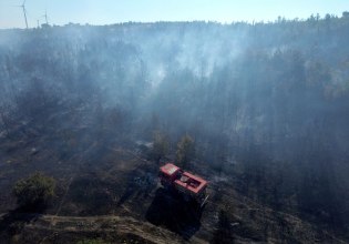 Κολυδάς: Η φωτιά στα Δαρδανέλια «πνίγει» με καπνό και καμένο αέρα σχεδόν όλο το Αιγαίο