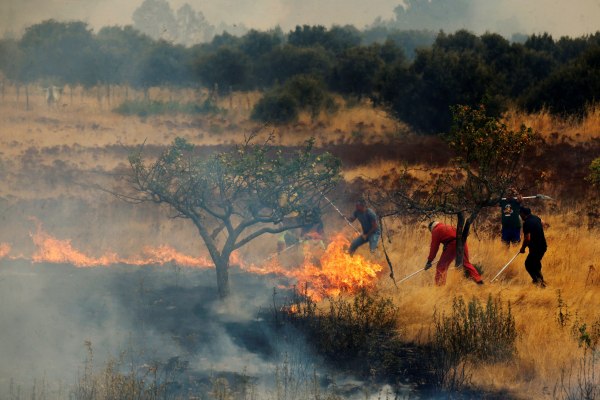 Τρίτος νεκρός από τις φωτιές στην Ισπανία ενώ επιχειρούσε σε δασική πυρκαγιά