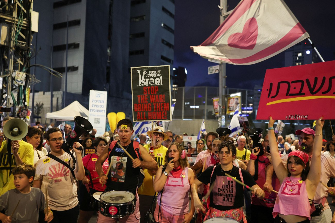 Ισραήλ: Μαζικές διαδηλώσεις για τον τερματισμό του πολέμου και την επιστροφή των ομήρων