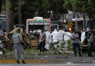 Κολομβία: Drone κατέρριψε ελικόπτερο της αστυνομίας και εξερράγη αυτοκίνητο – Τουλάχιστον 18 νεκροί