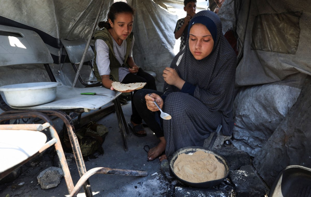 Μέση Ανατολή: Εικόνες σοκ από τα υποσιτισμένα παιδιά της Γάζας