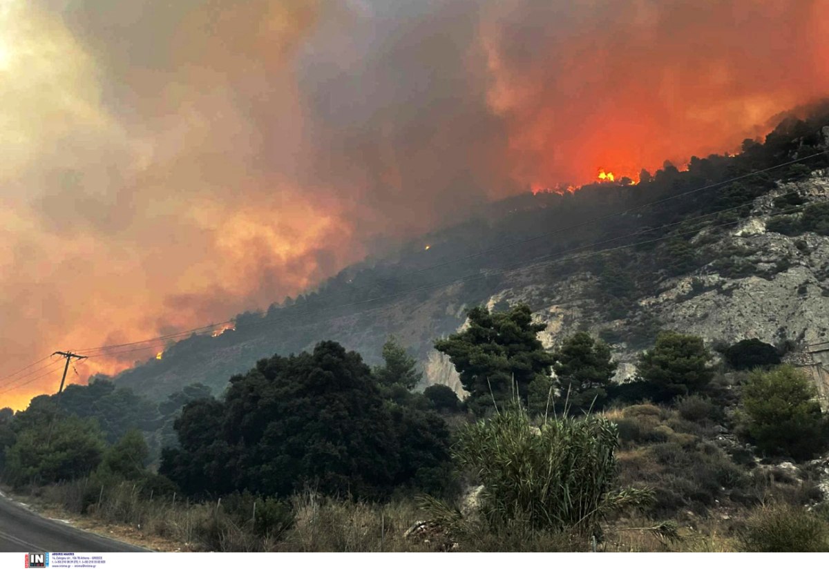 Πού έχει φωτιά τώρα – Live ο χάρτης με τα πύρινα μέτωπα στην Ελλάδα
