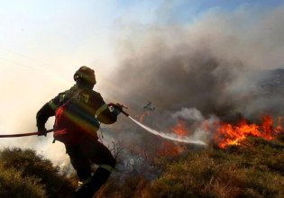 Φωτιά σε αγροτοδασική έκταση στον Άγιο Κοσμά Γρεβενών – Ήχησε το 112